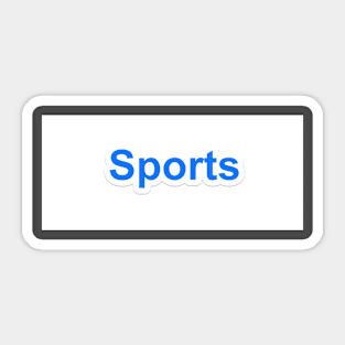 Sports Sticker